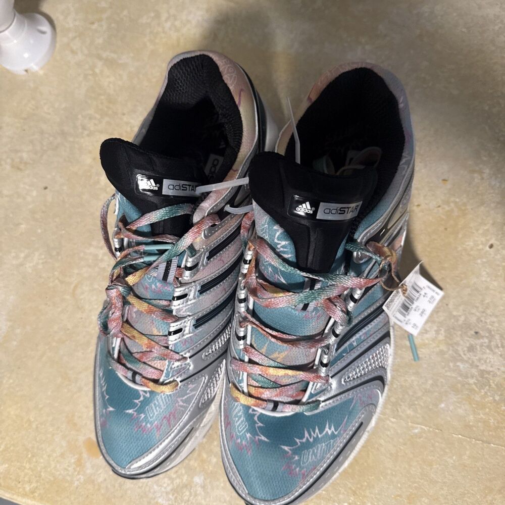 Brand NEW Adidas Adistar Control 5 - Love Unites - Teal/Silver/Black KJ5955